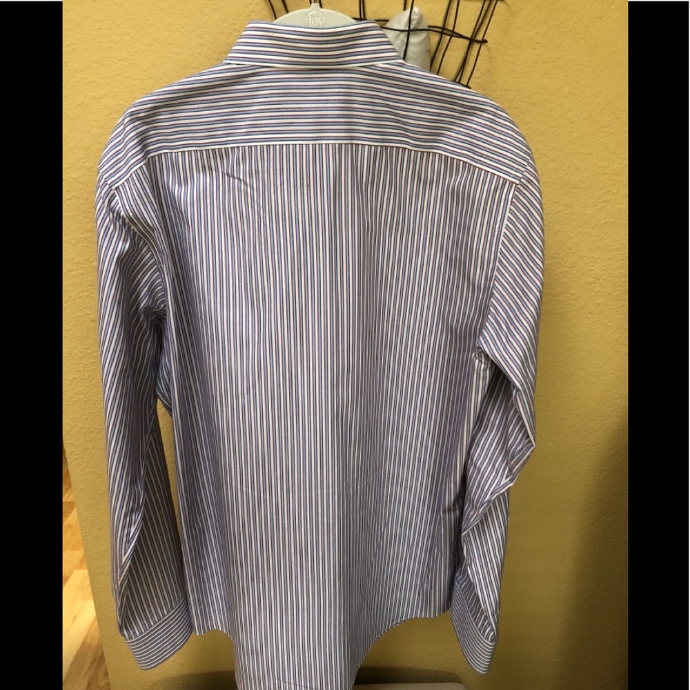 Banana Republic Mens Striped Long Sleeve Shirt - Picture 2 of 8